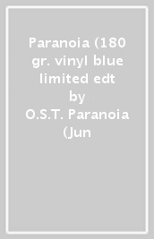 Paranoia (180 gr. vinyl blue limited edt