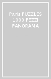 Paris PUZZLES 1000 PEZZI PANORAMA