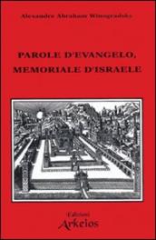 Parole d evangelo. Memoriale d Israele