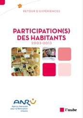 Participation(s) des habitants 2003-2013