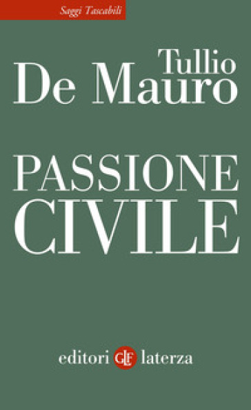 Passione civile - Tullio De Mauro