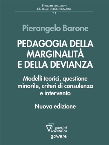 Pedagogia della marginalità e della devianza. Modelli teorici, questione minorile, criteri di consulenza e intervento - Pierangelo Barone