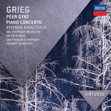 Peer gynt suite,piano concerto in la min - Kovacevich Stephen(