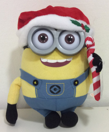 Peluche Minions Natale 30cm