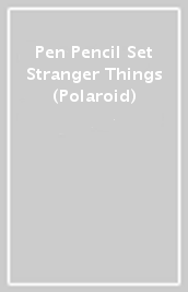 Pen & Pencil Set Stranger Things (Polaroid)