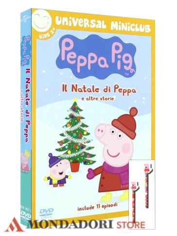 Peppa Pig - Il Natale di Peppa e altre storie (DVD)(+Peppa Pig matita con topper)