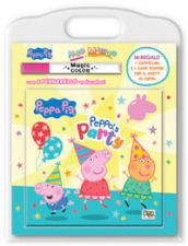 Peppa s party. Peppa Pig. Albo magico. Ediz. a colori. Con pennarello svelacolori, cappellini, cake topper