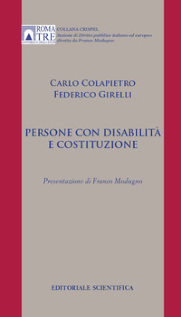 Persone con disabilità e Costituzione - Carlo Colapietro - Federico Girelli