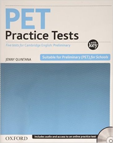 Pet practice tests. With key. Per le Scuole superiori. Con 2 CD Audio - Jenny Quintana