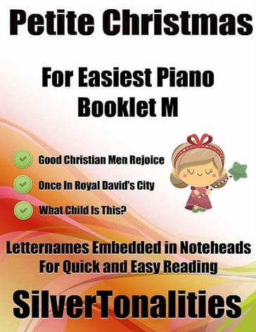 Petite Christmas for Easiest Piano Booklet M - Traditional Christmas Carols