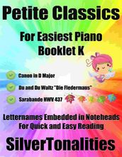 Petite Classics for Easiest Piano Booklet K