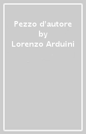 Pezzo d autore