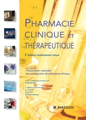 Pharmacie clinique et thérapeutique