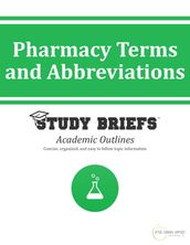 Pharmacy Terms and Abbreviations