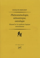 Phénoménologie, sémantique, ontologie