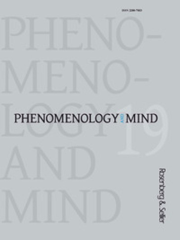 Phenomenology and mind (2020). 19: Human reproduction and parental responsibility: new the...