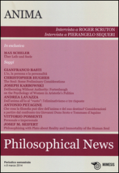Philosophical news (2014). 8.Anima