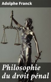 Philosophie du droit pénal