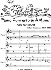 Piano Concerto In A Minor 1st Mvt Beginner Piano Sheet Music