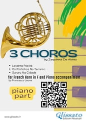 Piano accompaniment part: 3 Choros by Zequinha De Abreu for Horn and Piano