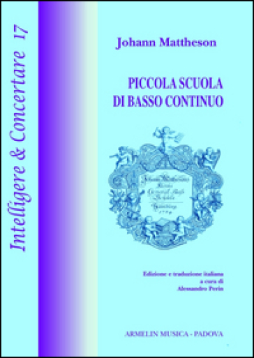 Piccola scuola di basso continuo - Johann Mattheson