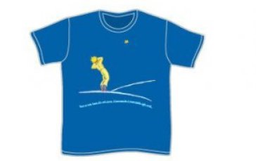 Piccolo Principe. La stella. T-shirt modello bimbo.. Taglia XXS manica corta