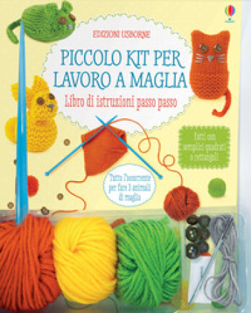 Piccolo kit per lavoro a maglia. Con gadget - Sarah Hull