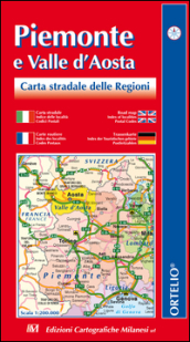 Piemonte e valle d Aosta. Carta stradale 1:200.000