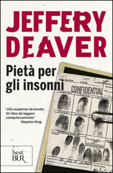 Pietà per gli insonni - Jeffery Deaver