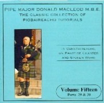Piobaireachd tutorial 15 - Donald Macleod
