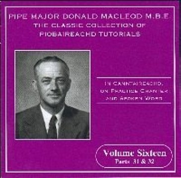 Piobaireachd tutorial 16 - Donald Macleod