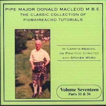 Piobaireachd tutorial 17 - Donald Macleod