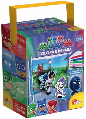 "Pj Masks Colora E Impara ""E' Ora Di Essere Un Eroe"""