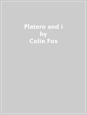 Platero and i - Colin Fox