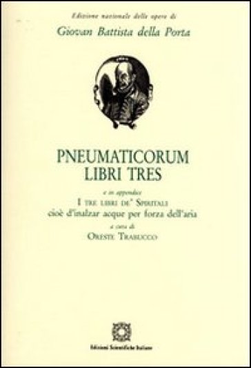 Pneumaticorum libri tres