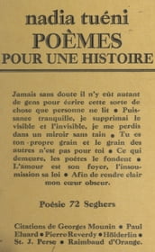 Poèmes pour une histoire