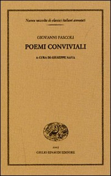 Poemi conviviali - Giovanni Pascoli