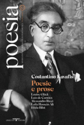 Poesia. Rivista internazionale di cultura poetica. Nuova serie. 12: Costantino Kavafis. Poesie e prose