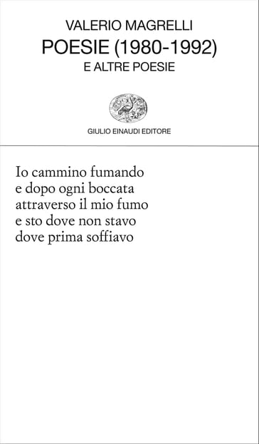 Poesie (1980-1992) - Valerio Magrelli