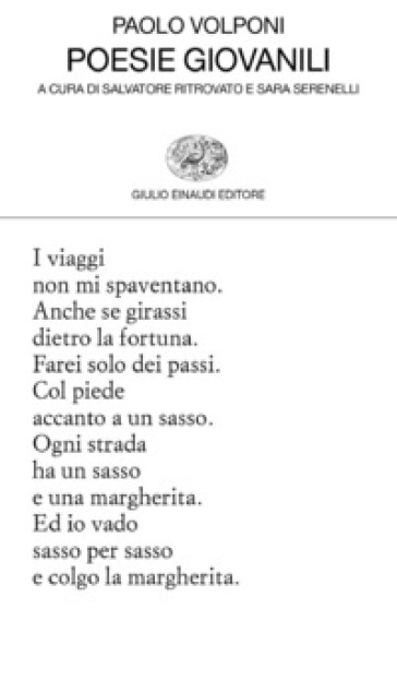Poesie giovanili - Paolo Volponi