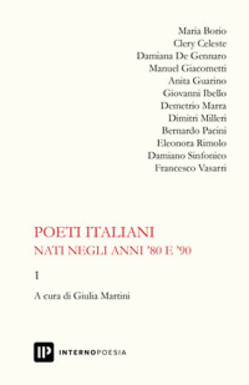 Poeti italiani nati negli anni '80 e '90. 1.