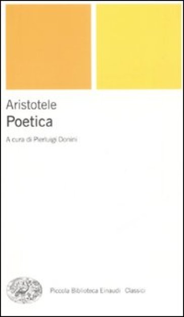 Poetica. Testo greco a fronte - Aristotele