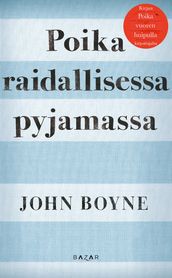 Poika raidallisessa pyjamassa