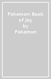 Pokemon: Book of Joy