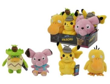 Pokemon Detective Pikachu Pelouche 20 Cm Con Suoni - modelli assortiti