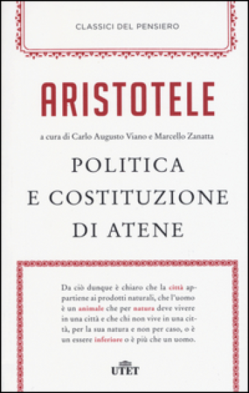 Politica e costituzione di Atene - Aristotele