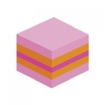 Post-it Notes - Mini Cubo Colori Assortiti Rosa (cm 5,1x5,1)