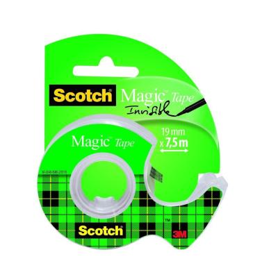 Post-it Scotch - Nastro Adesivo Trasparente Con Chiocciola (19mmx10mt)