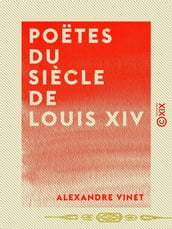 Poëtes du siècle de Louis XIV