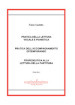 Pratica della lettura vocale e pianistica. Pratica dell accompagnamento estemporaneo. Propedeutica alla lettura della partitura